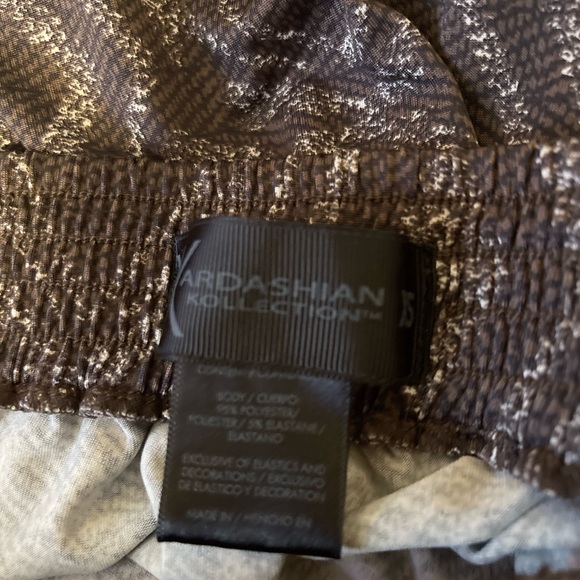 NWOT Kim Kardashian strapless jumpsuits - Picture 5 of 12